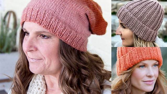 52+ Free Knitting Patterns For Hats On Straight Needles 8 Ply Youtube