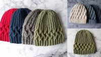 12+ Free Knitting Patterns For Hats On Straight Needles Aran