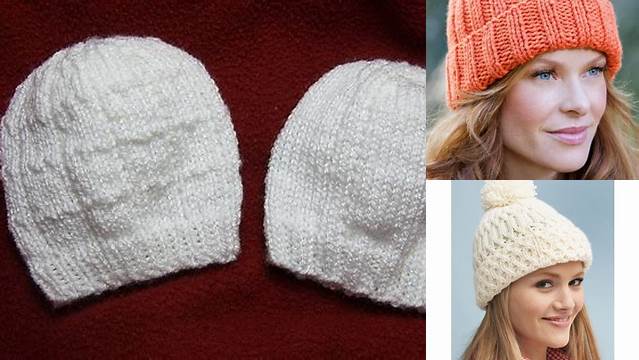 6+ Free Knitting Patterns For Hats On Straight Needles Dk