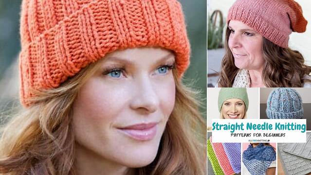 54+ Free Knitting Patterns For Hats On Straight Needles Uk