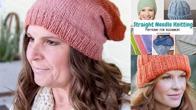 31+ Free Knitting Patterns For Hats On Straight Needles