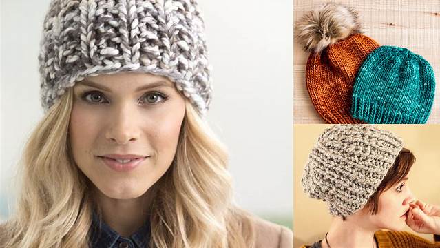 10+ Free Knitting Patterns For Hats Using Super Chunky Yarn