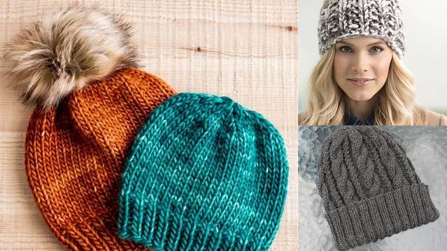 95+ Free Knitting Patterns For Hats