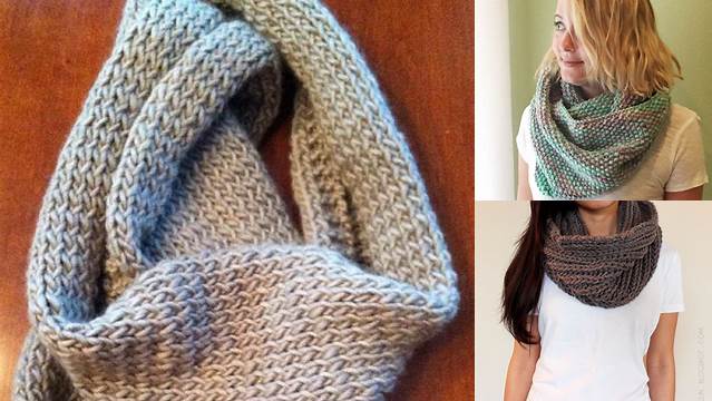 95+ Free Knitting Patterns For Infinity Scarf