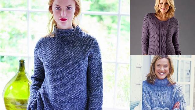 53+ Free Knitting Patterns For Ladies Jumpers