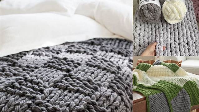 53+ Free Knitting Patterns For Large Blankets