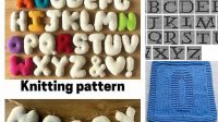 97+ Free Knitting Patterns For Letters And Numbers