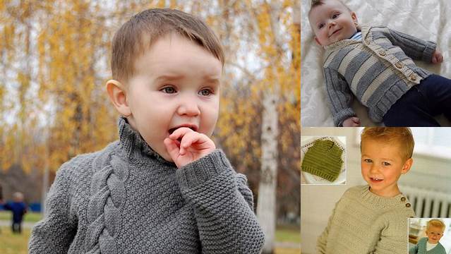 87+ Free Knitting Patterns For Little Boys