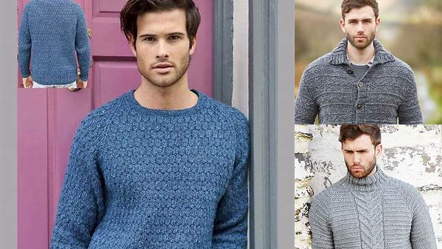 53+ Free Knitting Patterns For Men