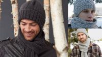 73+ Free Knitting Patterns For Men's Hat And Scarf