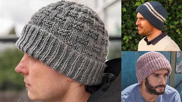 74+ Free Knitting Patterns For Men's Hats In Chunky Wool