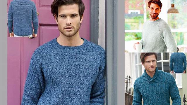 4+ Free Knitting Patterns For Men's Jumpers Uk