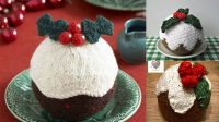 85+ Free Knitting Patterns For Mini Christmas Puddings