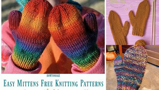 41+ Free Knitting Patterns For Mittens On Two Needles Uk