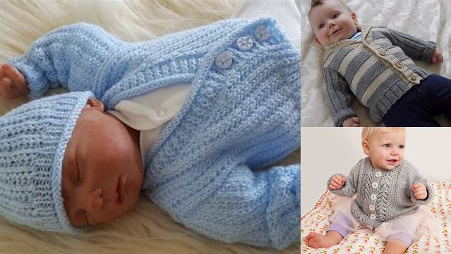 98+ Free Knitting Patterns For Newborn Baby Boy