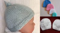 73+ Free Knitting Patterns For Newborn Baby Hats On Straight Needles