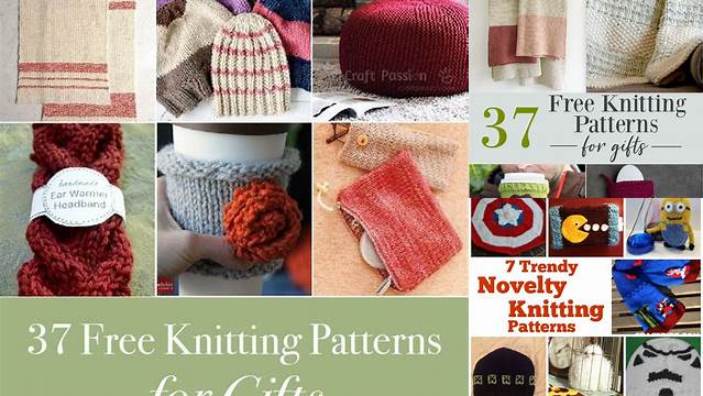 26+ Free Knitting Patterns For Novelty Items