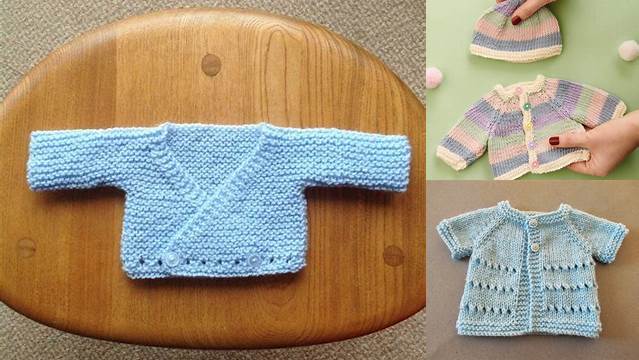 67+ Free Knitting Patterns For Premature Babies Cardigans