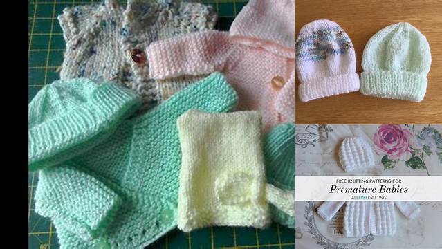 65+ Free Knitting Patterns For Premature Babies In Hospital Youtube