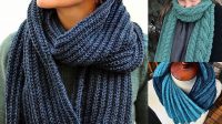 26+ Free Knitting Patterns For Reversible Scarves