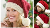 75+ Free Knitting Patterns For Santa Hats