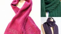 4+ Free Knitting Patterns For Scarves