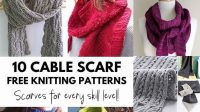 10+ Free Knitting Patterns For Scarves Uk