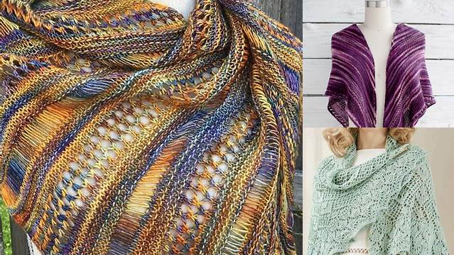 90+ Free Knitting Patterns For Shawls