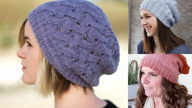 96+ Free Knitting Patterns For Slouchy Hats