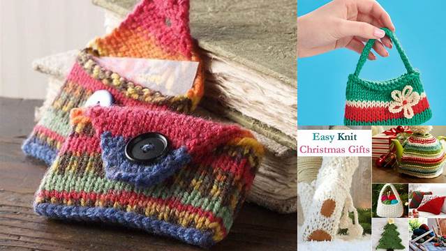 24+ Free Knitting Patterns For Small Gifts Ladies