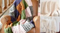 84+ Free Knitting Patterns For Throw Blankets