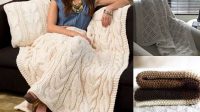 84+ Free Knitting Patterns For Throws Straight Needles