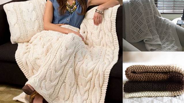 84+ Free Knitting Patterns For Throws Straight Needles