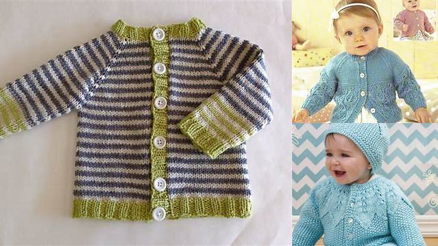 27+ Free Knitting Patterns For Toddlers Cardigans Straight Needles