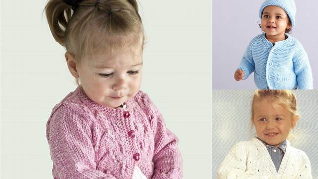 65+ Free Knitting Patterns For Toddlers Cardigans Uk