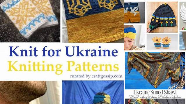 53+ Free Knitting Patterns For Ukraine