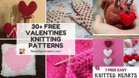 76+ Free Knitting Patterns For Valentine's Day