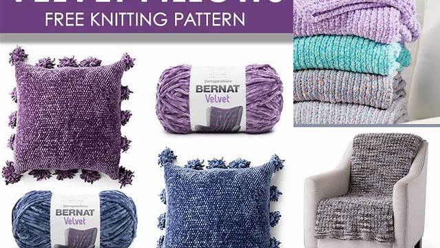 88+ Free Knitting Patterns For Velvet Yarn