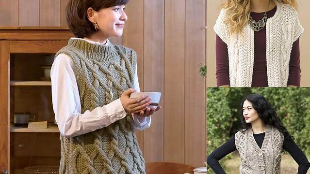 22+ Free Knitting Patterns For Vests