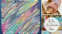 30+ Free Knitting Patterns For Washcloths