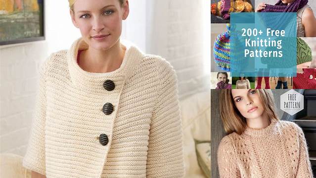 48+ Free Knitting Patterns For Women Pdf Free Download