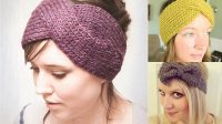 5+ Free Knitting Patterns For Women's Headbands