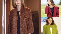 22+ Free Knitting Patterns For Women's Jackets