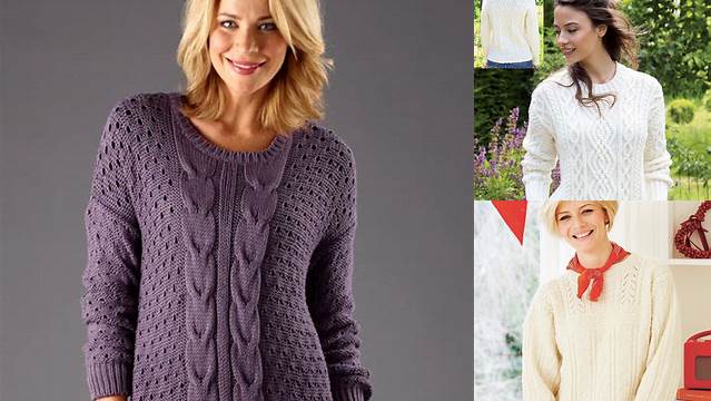 71+ Free Knitting Patterns For Women's Jumpers Uk