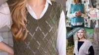 67+ Free Knitting Patterns For Women's Sweater Vests