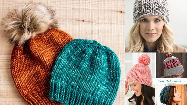 60+ Free Knitting Patterns For Women's Winter Hats