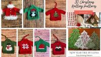 63+ Free Knitting Patterns For Xmas Decorations