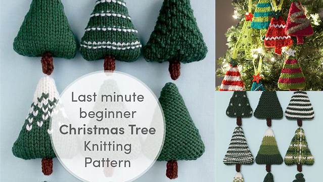 51+ Free Knitting Patterns For Xmas Trees