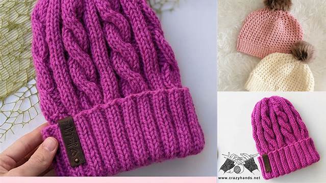 22+ Free Knitting Patterns Hats Worsted Weight Yarn