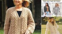 40+ Free Knitting Patterns Ladies Cardigans Jackets